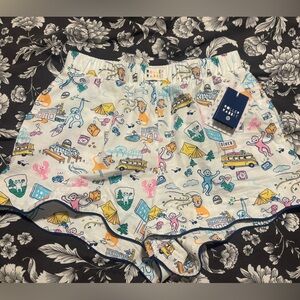 Roller Rabbit x Target  “roadtrip”pajama shorts SMALL
